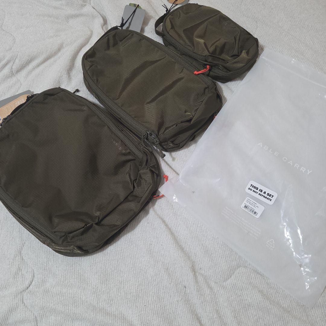 r*p様 ABLE CARRY Cube Set - Ripstop Olive