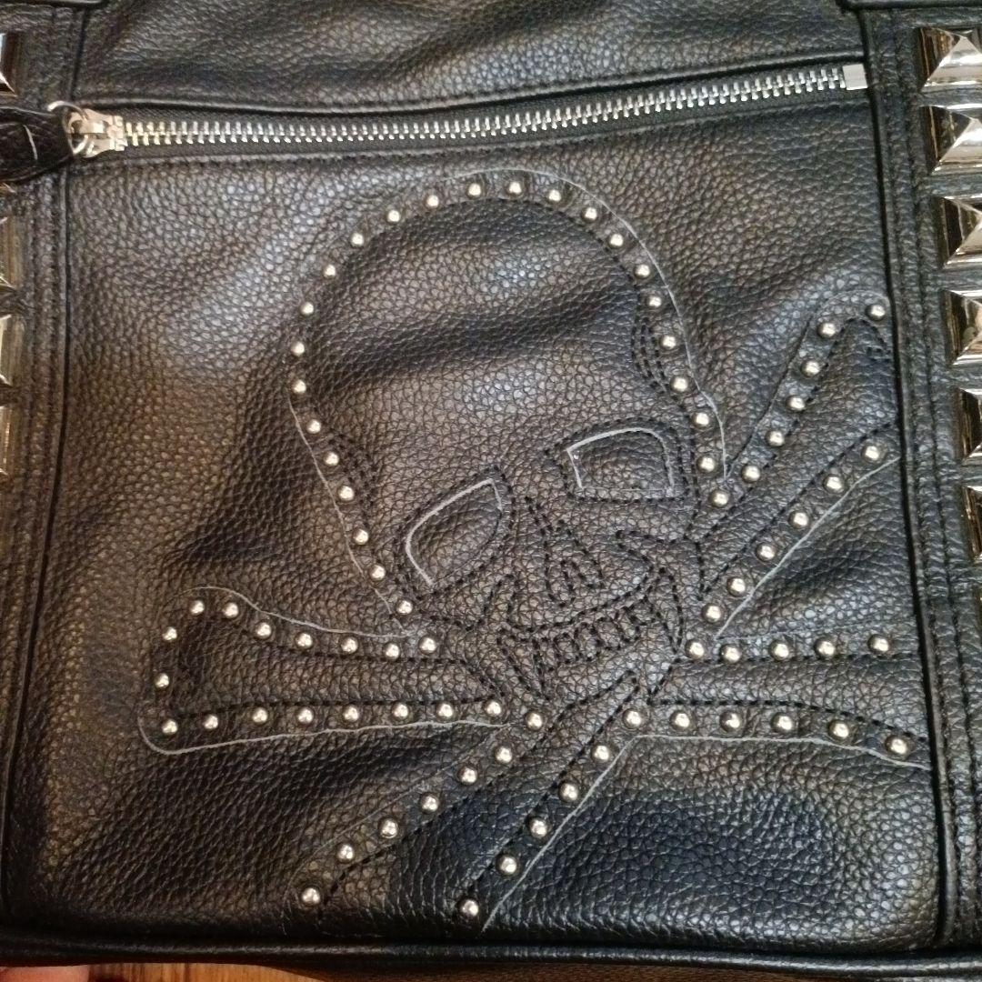 Roen×semantic design スタッズ付き ブラックトートバッグ