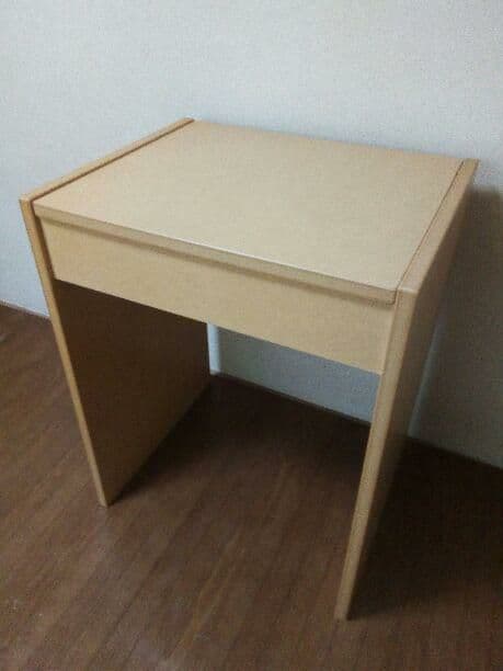 (送料込)無印良品　ドレッサー　鏡台　机　デスク