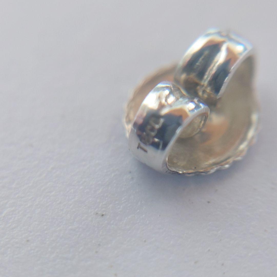 未使用級 ティファニー スタッドピアス バイザヤード サファイア ケース 巾着袋