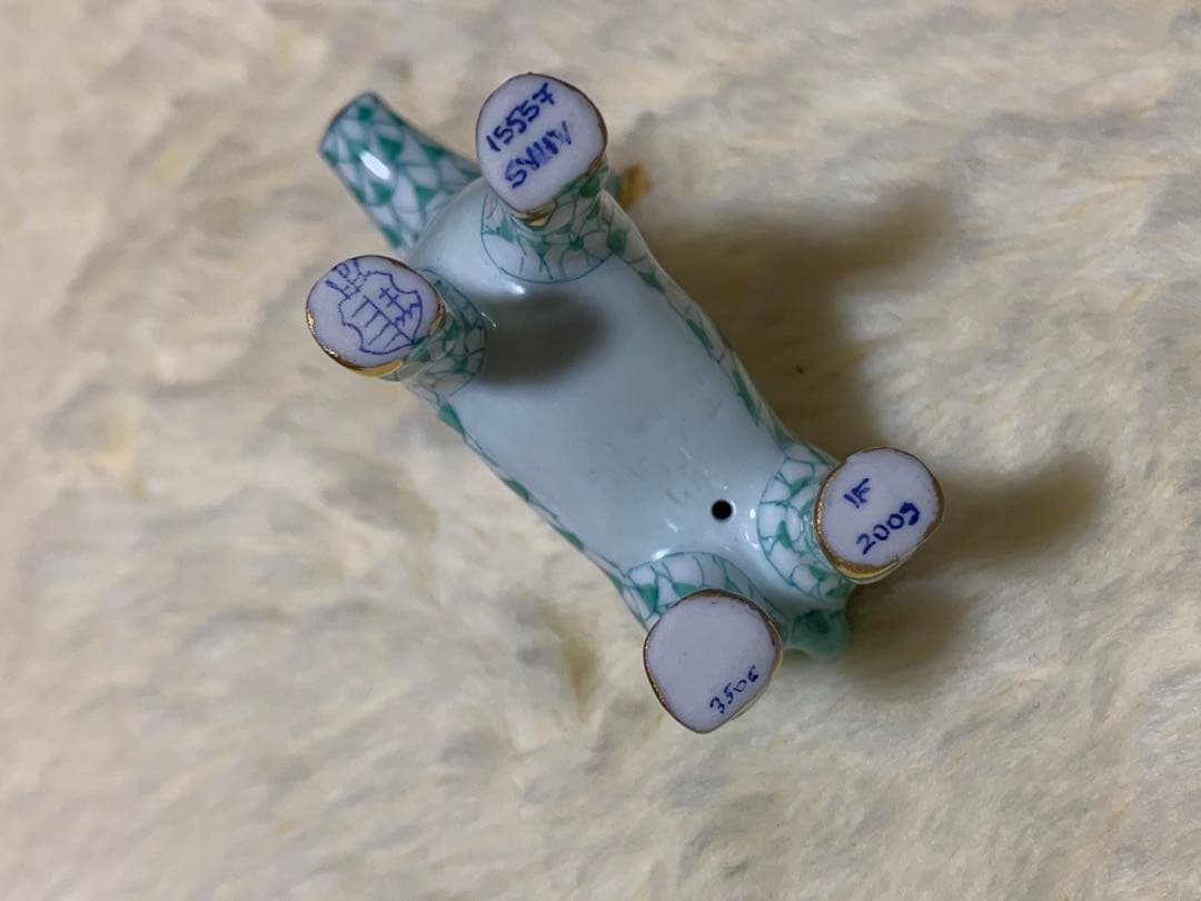 ヘレンド 干支 フィギュリン 牛