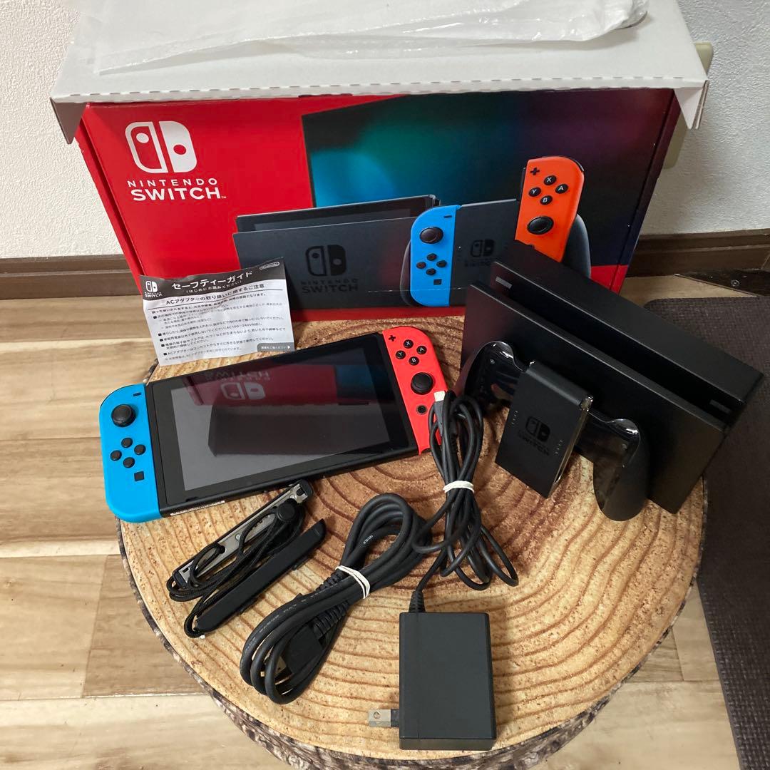 Nintendo Switch ニンテンドースイッチ本体　ネオン