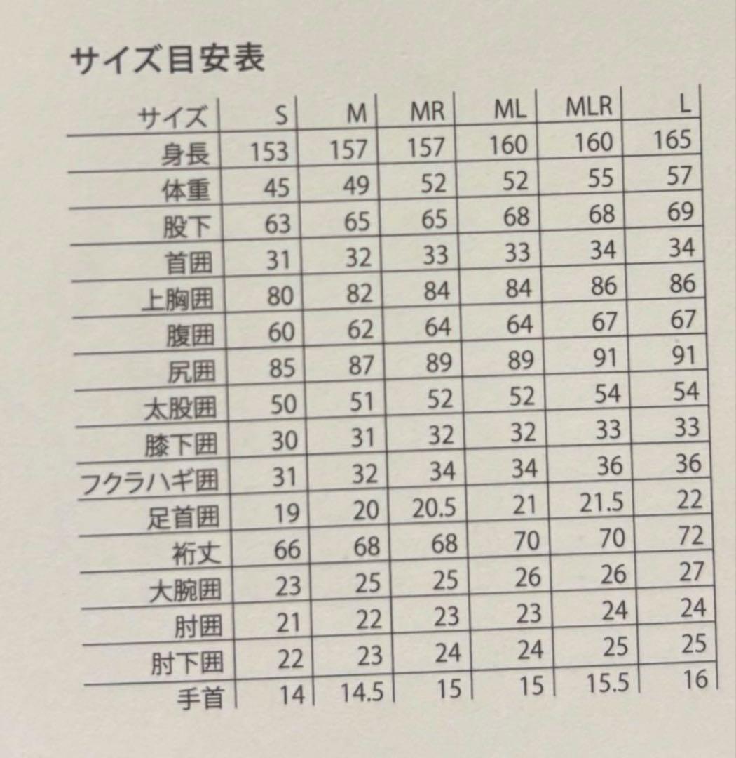 美品　3ミリ　AXXE CLASSIC ジャーフル　レディースML