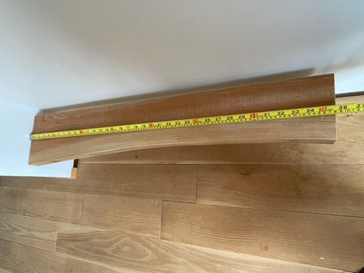 ハンドメイド　耳付き天板　飾り棚