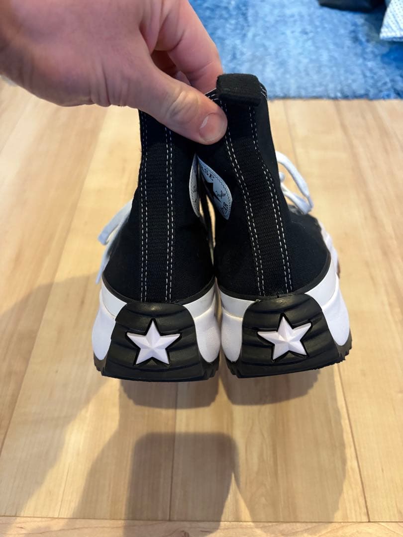 韓国限定 Converse All Star ブラック ハイカット厚底スニーカー