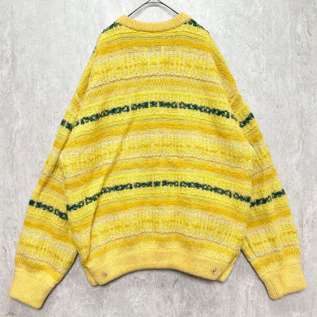 シュタイン シルク モヘアファー アイルニット カーディガン