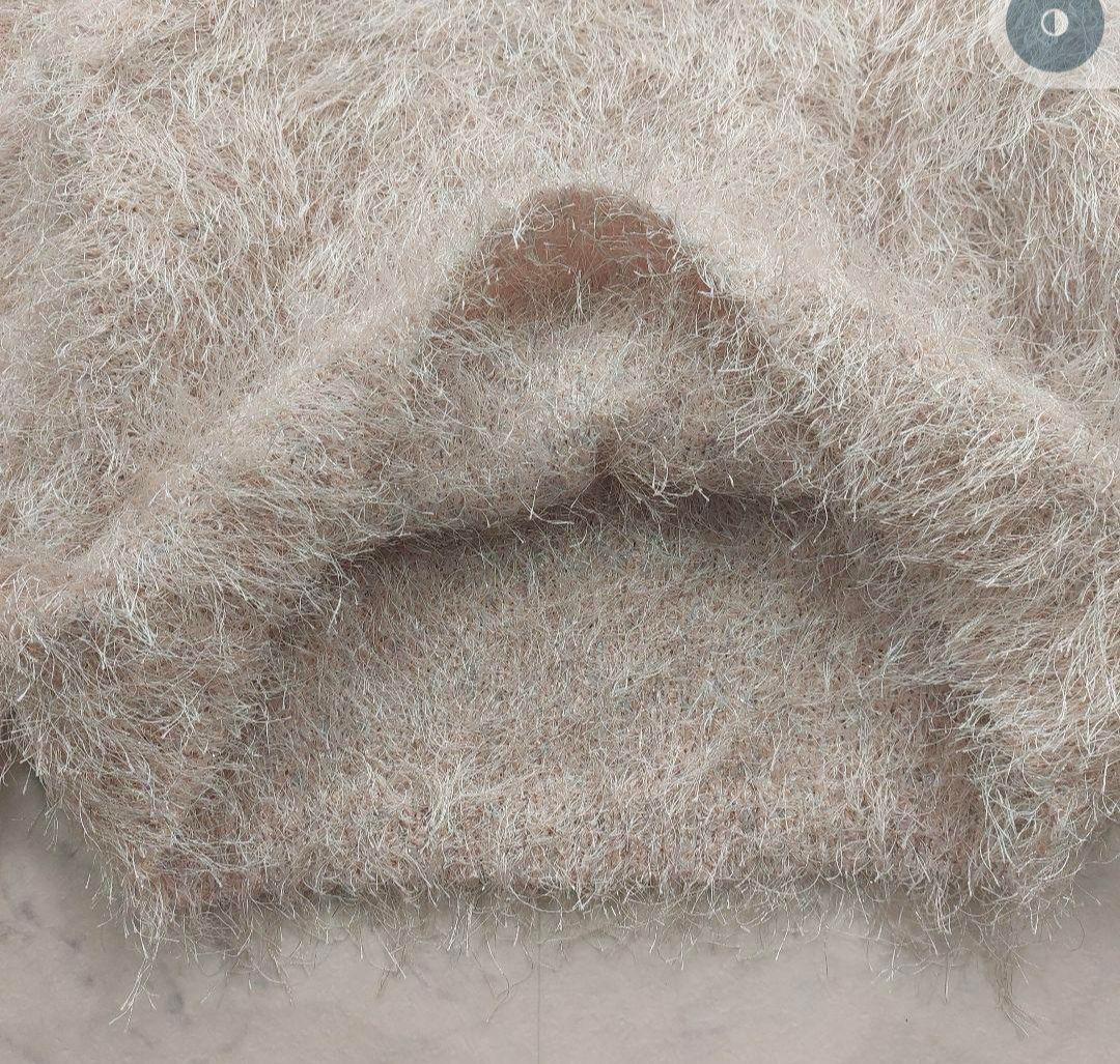 にこANAYIラメシャギー プルオーバー