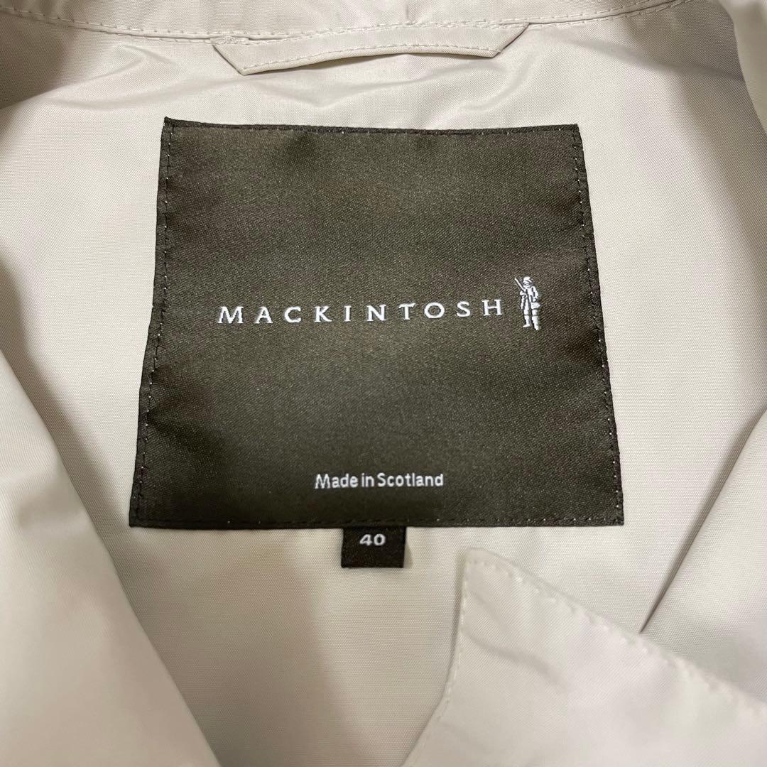 【フジさん】マッキントッシュ スプリングコート レインコート 撥水加工