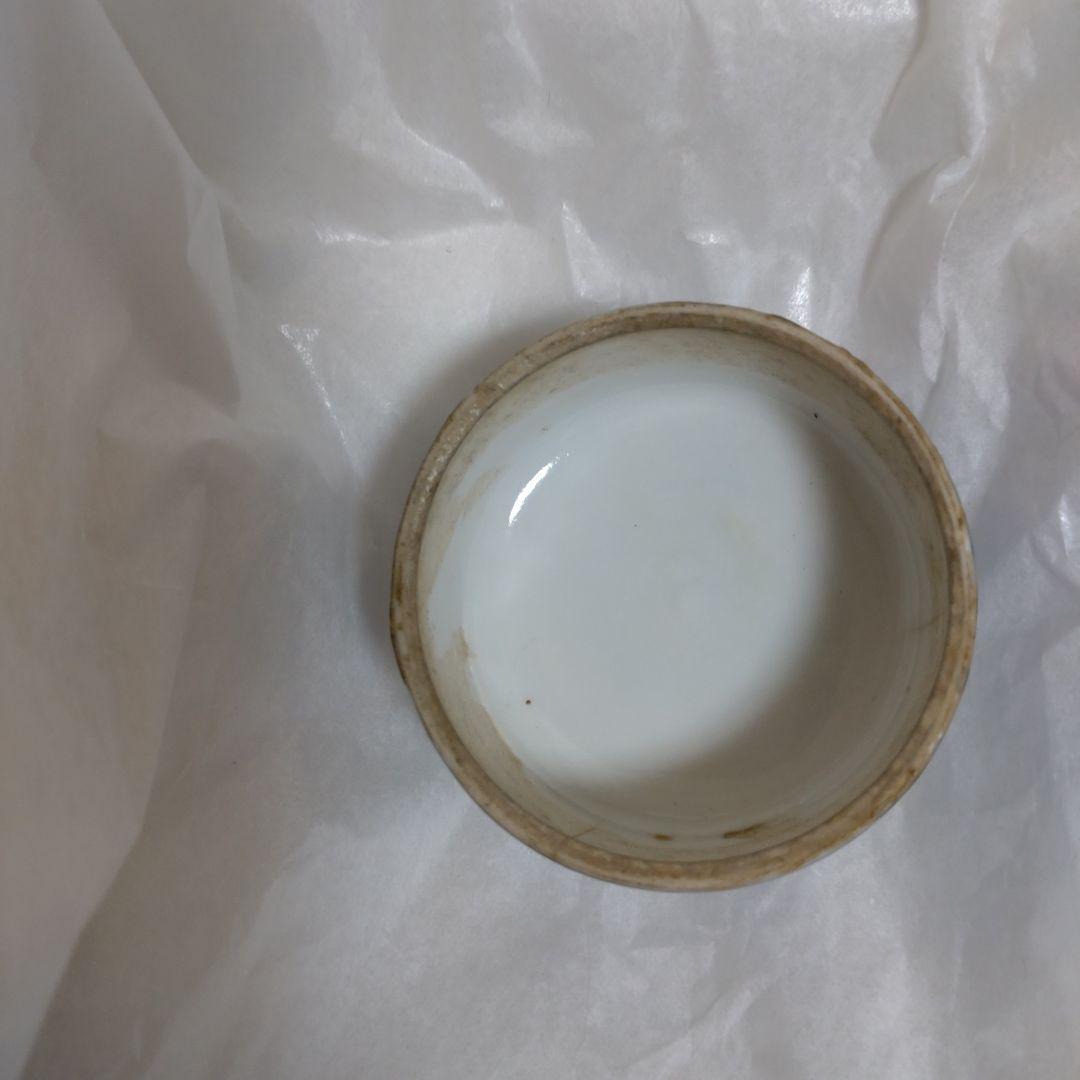 錫　唐物茶入　古錫