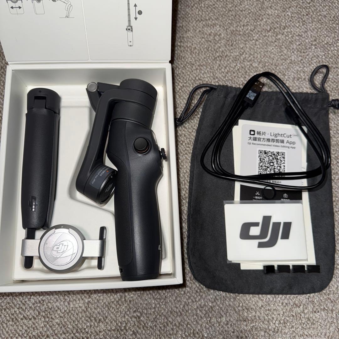 【購入後3ヶ月】DJI Osmo Mobile 6 スマートフォンスタビライザー