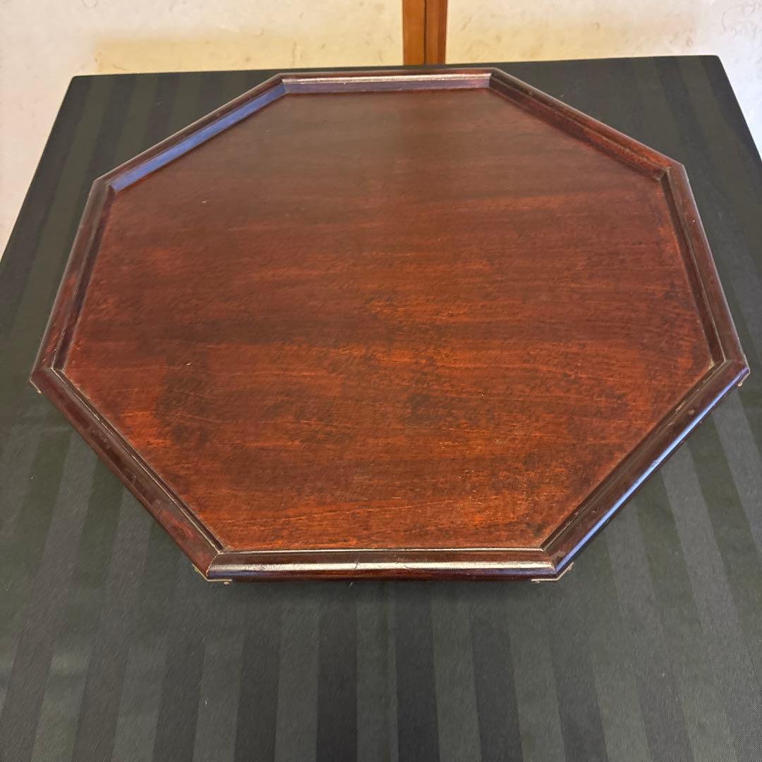 松本民芸家具 八角膳 ミズメザクラ 飾り台 花台 座卓机