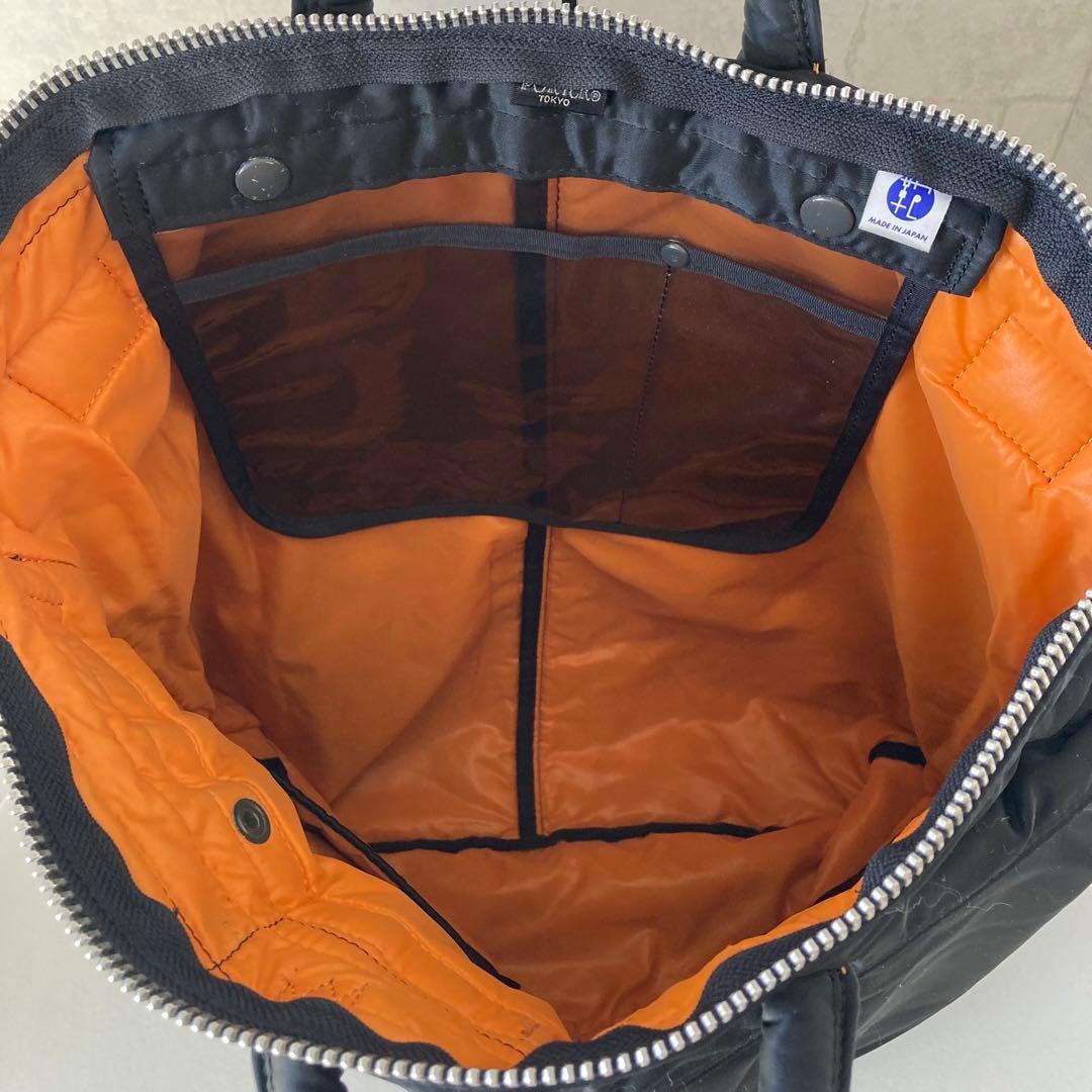 極美品 ポーター タンカー 2way ヘルメットバッグ ブラック