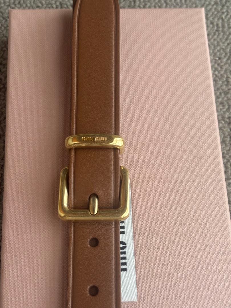 ◆miumiu レザーキーリング◆