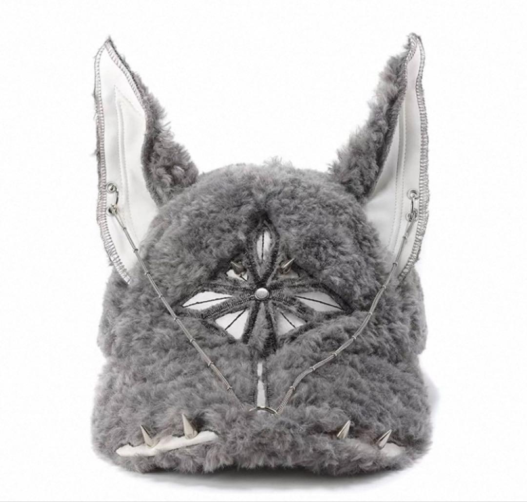 正規店購入 GENZERO キャップ アニマル ハット グレー