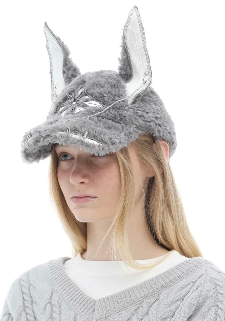 正規店購入 GENZERO キャップ アニマル ハット グレー