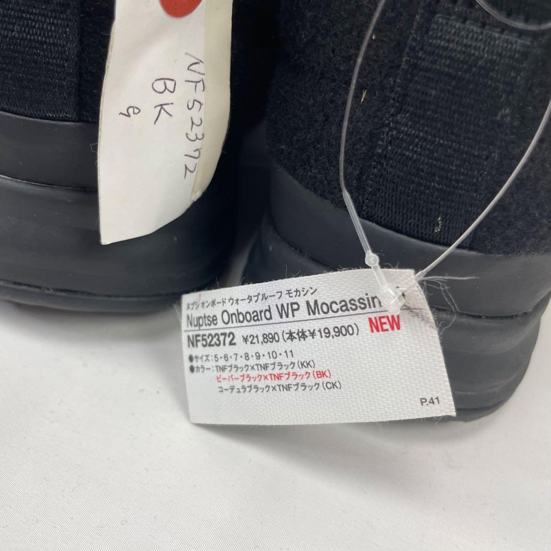 新品 27cm ノース フェイス/ヌプシ ウォータプルーフ モカシン ウール