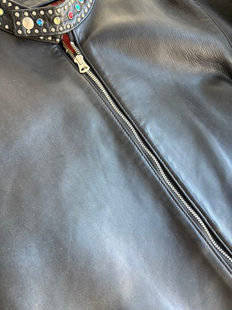 O.C STYLE ジャケット　シングルライダース　黒　XL 希少