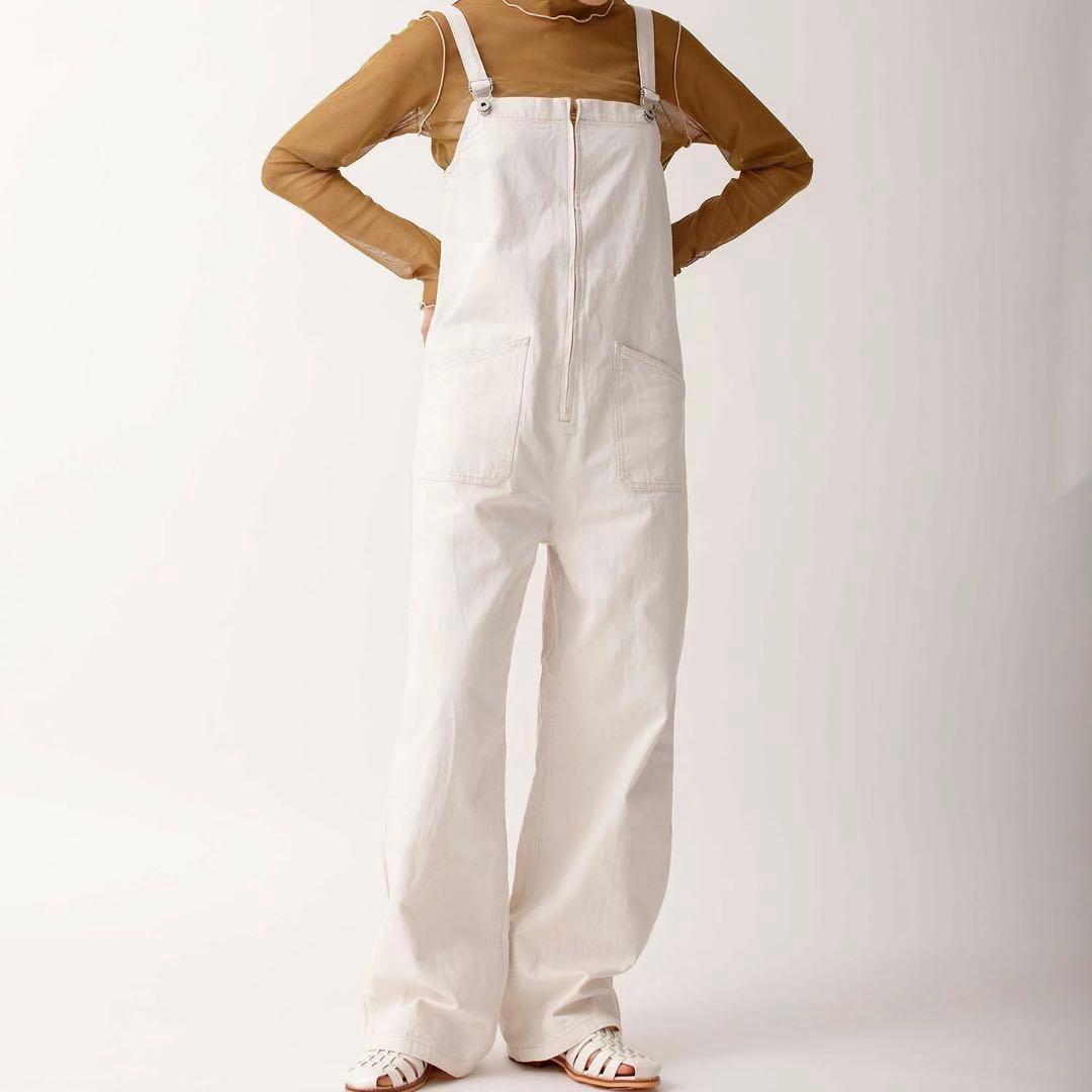 【新品未使用】ドゥーズィエムクラス ジョンブル デニム チューブサロペット M