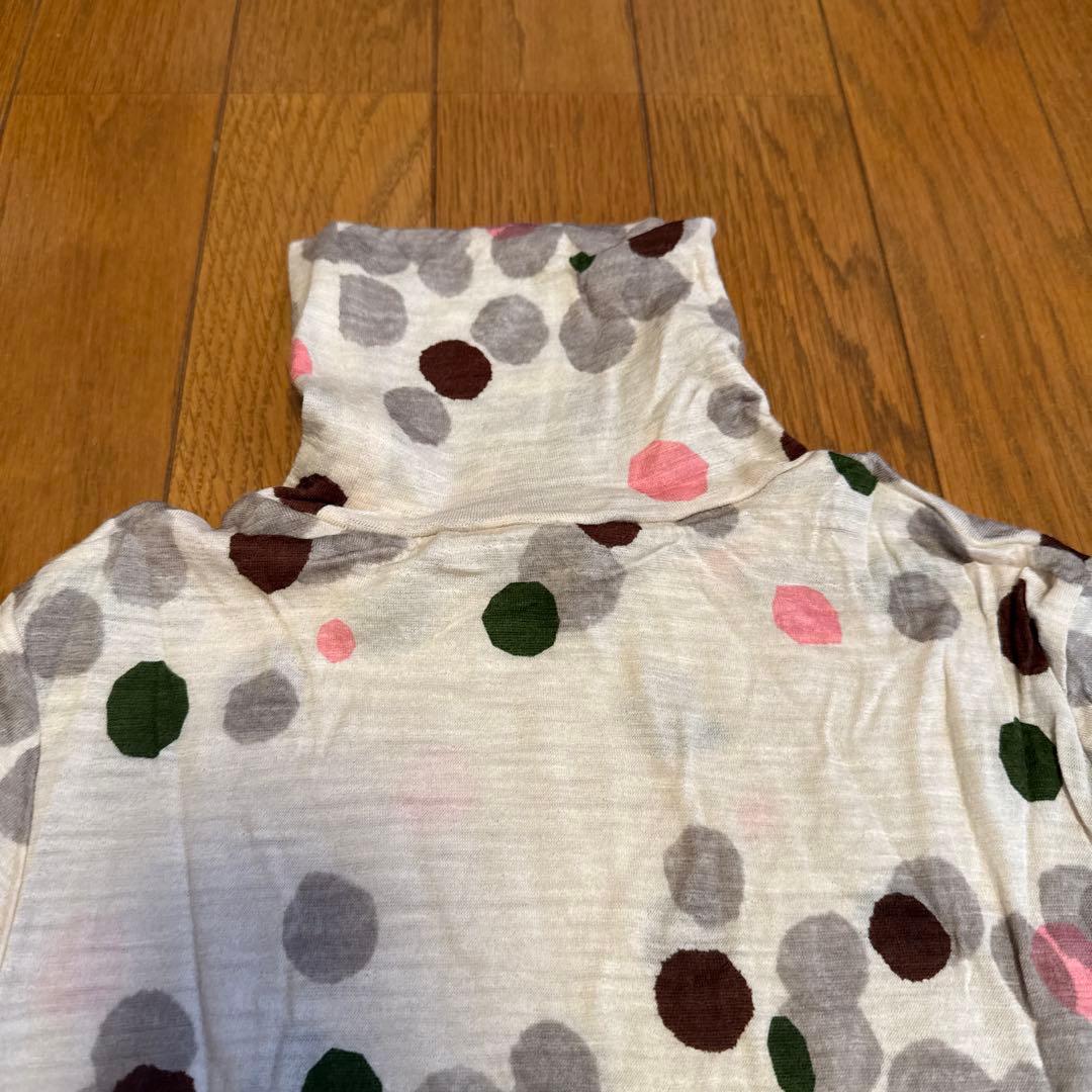 ミナペルホネン薄手ニットハイネックタートルネック