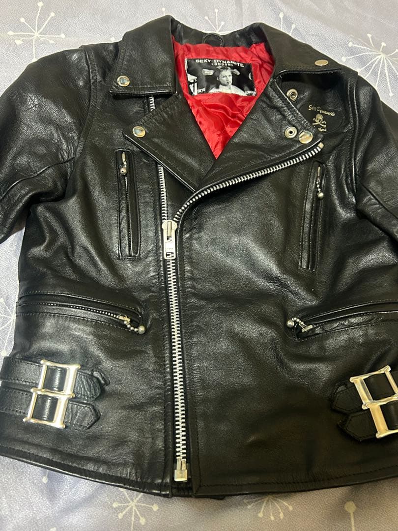 ダブル ライダース セクシーダイナマイトロンドン　革ジャン