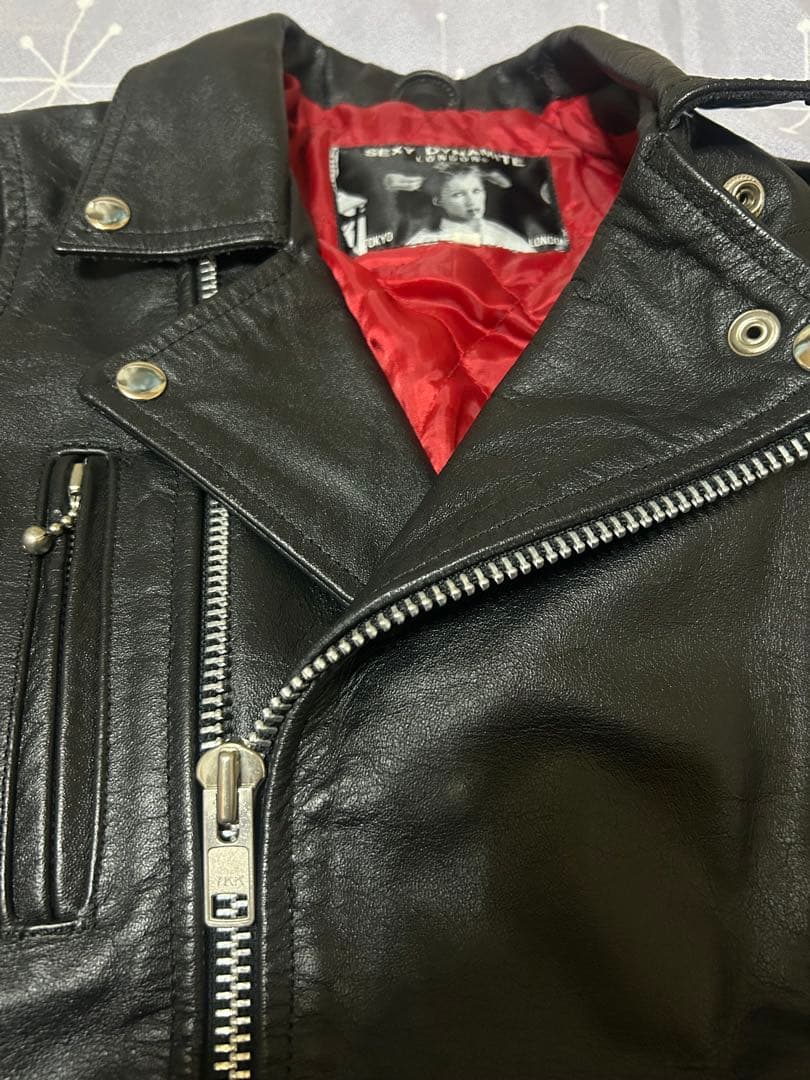 ダブル ライダース セクシーダイナマイトロンドン　革ジャン