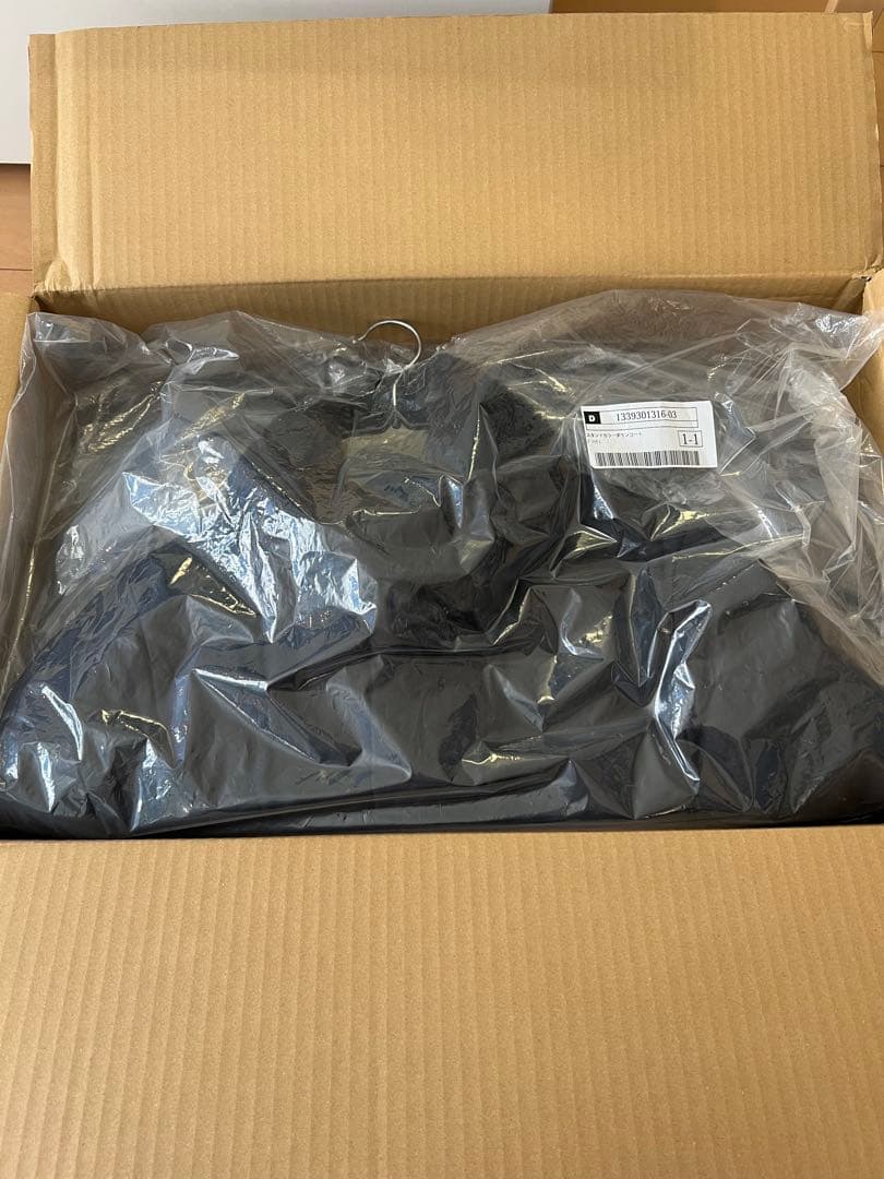 【美品】graciaスタンドカラーダウンコート ブラック(L) dinos商品