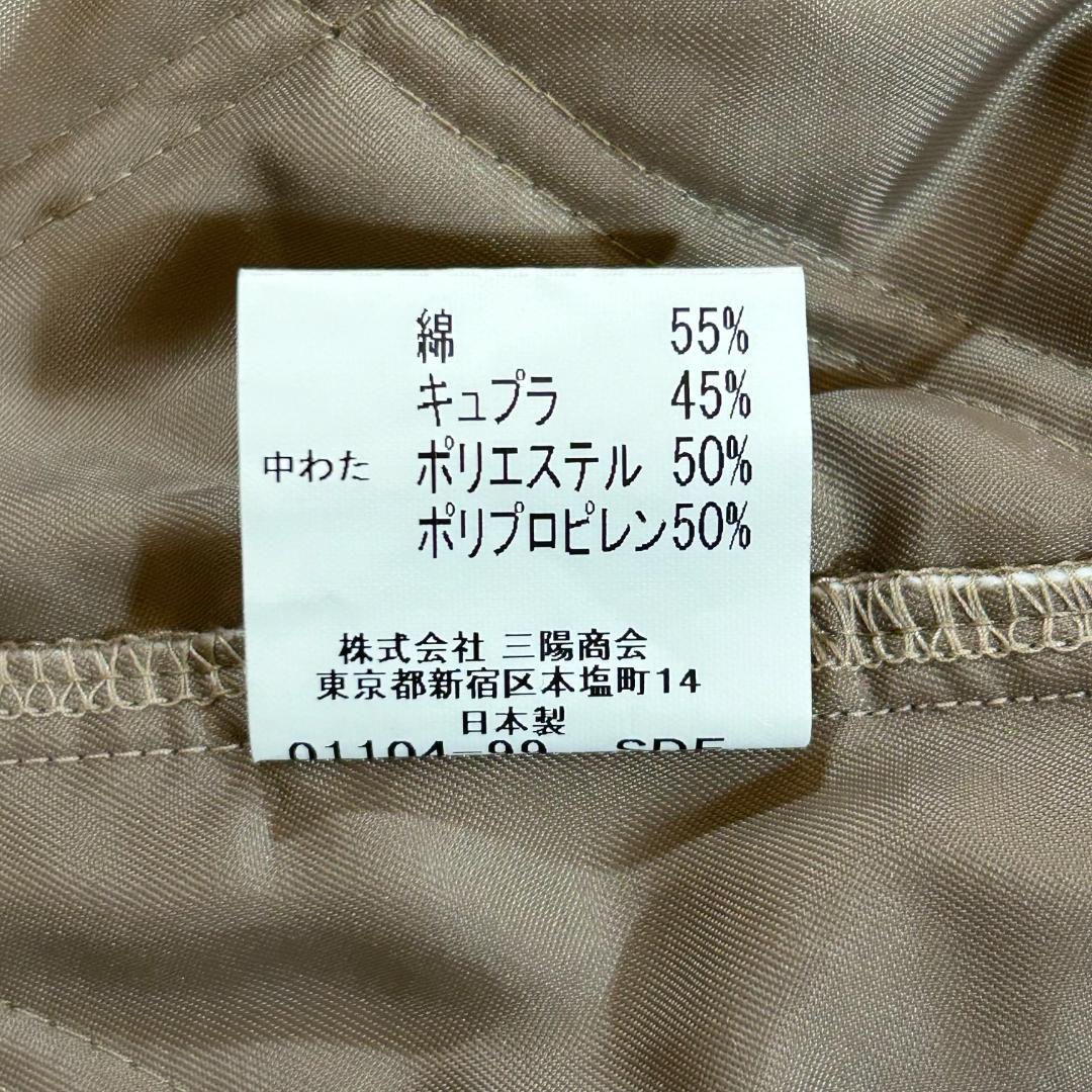 美品　バーバリー　ステンカラーコート　ライナー付　比翼　ノバチェック　165