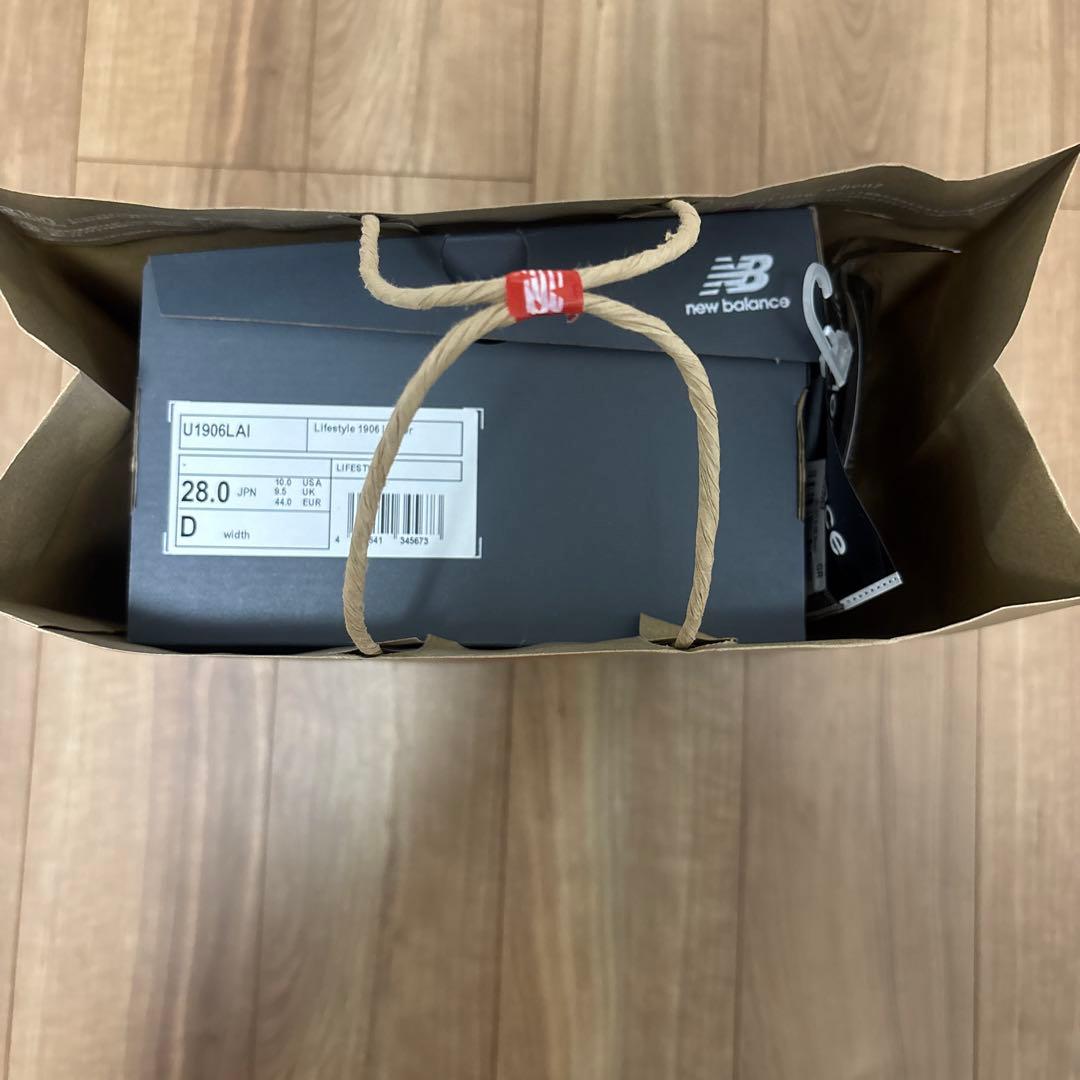 【新品】New Balance 1906L AIブラック 28cm
