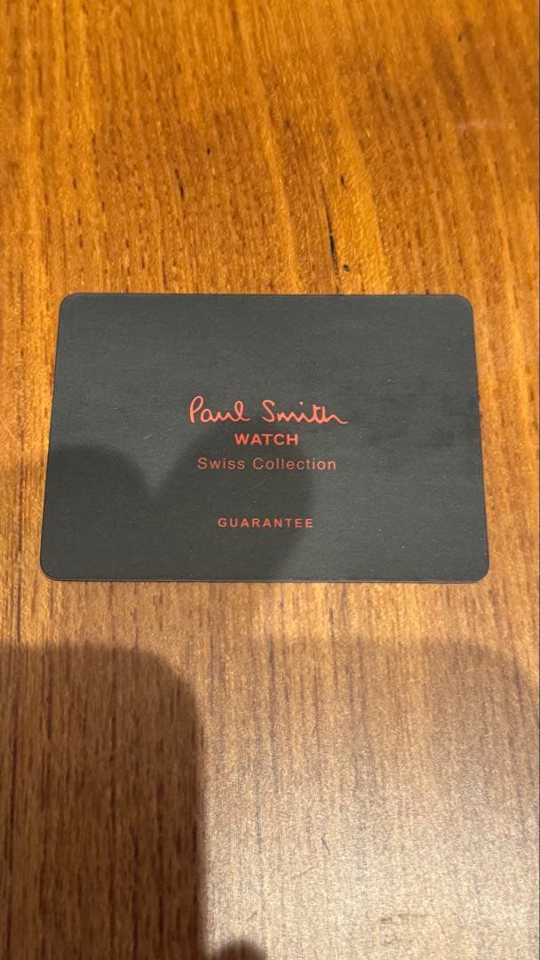 Paul Smith グレー文字盤 時計