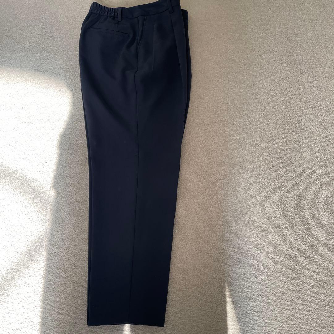 PLST ネイビー パンツスーツ 上下セット