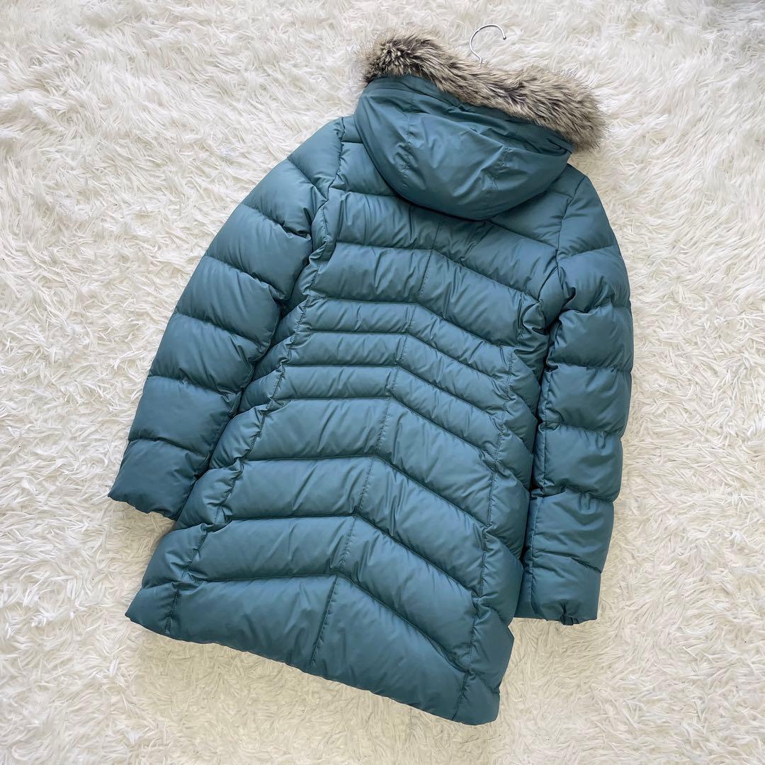 美品✨希少色✨Marmot ロングダウンコート 700FP フードファー XS