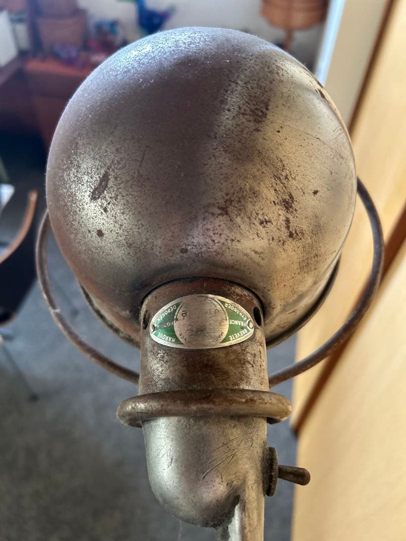 ジャンク ビンテージJIELDE 5bras ジェルデ 5アーム フロアランプ