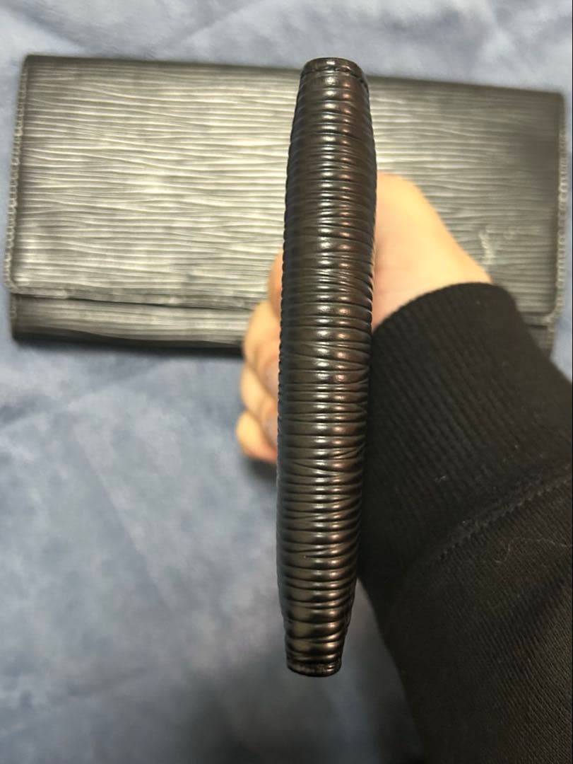 ルイヴィトン エピ 長財布・財布 2点セット 黒 ベタつきなし