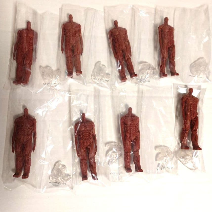 進撃の巨人 一番くじ 地ならし フィギュア 8体セット　I賞