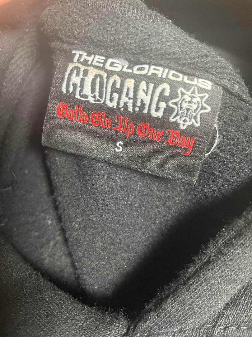 【real君 macra着用】 glo gang フーディ パーカー