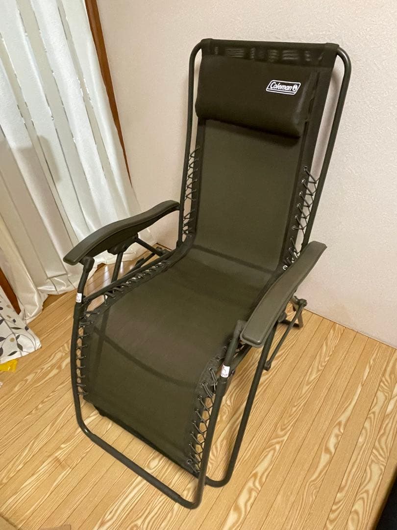 Coleman インフィニティチェア カップホルダー付　オリーブ