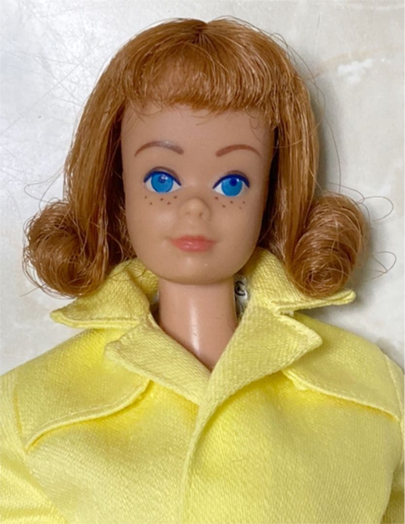 バービー　ビンテージ　ミッヂ　1963 + レインコート　レア