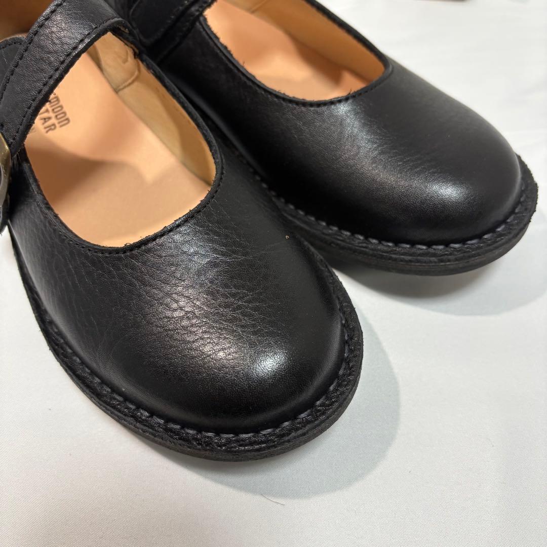 新品✨ムーンスター　MoonStar レディース　シューズ　日本製　本革　黒
