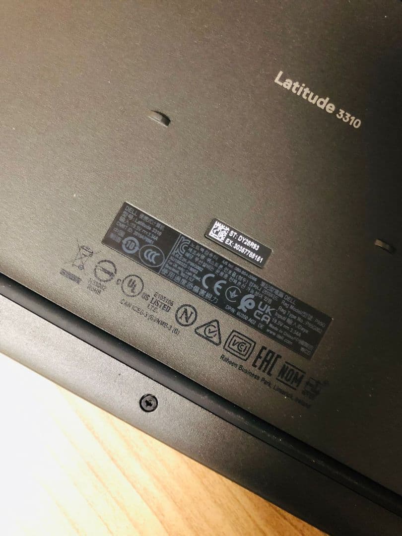 DELL Latitude 3310 タッチスクリーン ノートPC