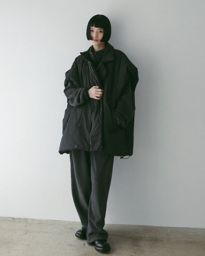 【anuke アンヌーク】Volume Over Vest 38