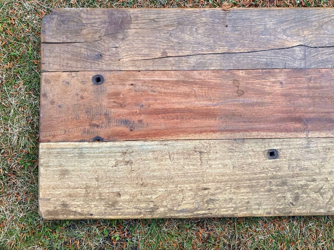 組み立て式　ビンテージ　折りたたみテーブル　アンティーク調