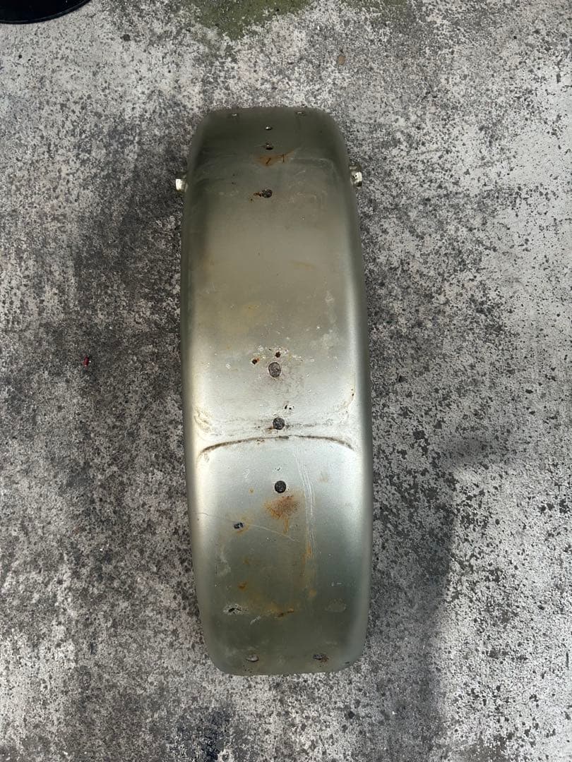 スティード400リアフラットフェンダー