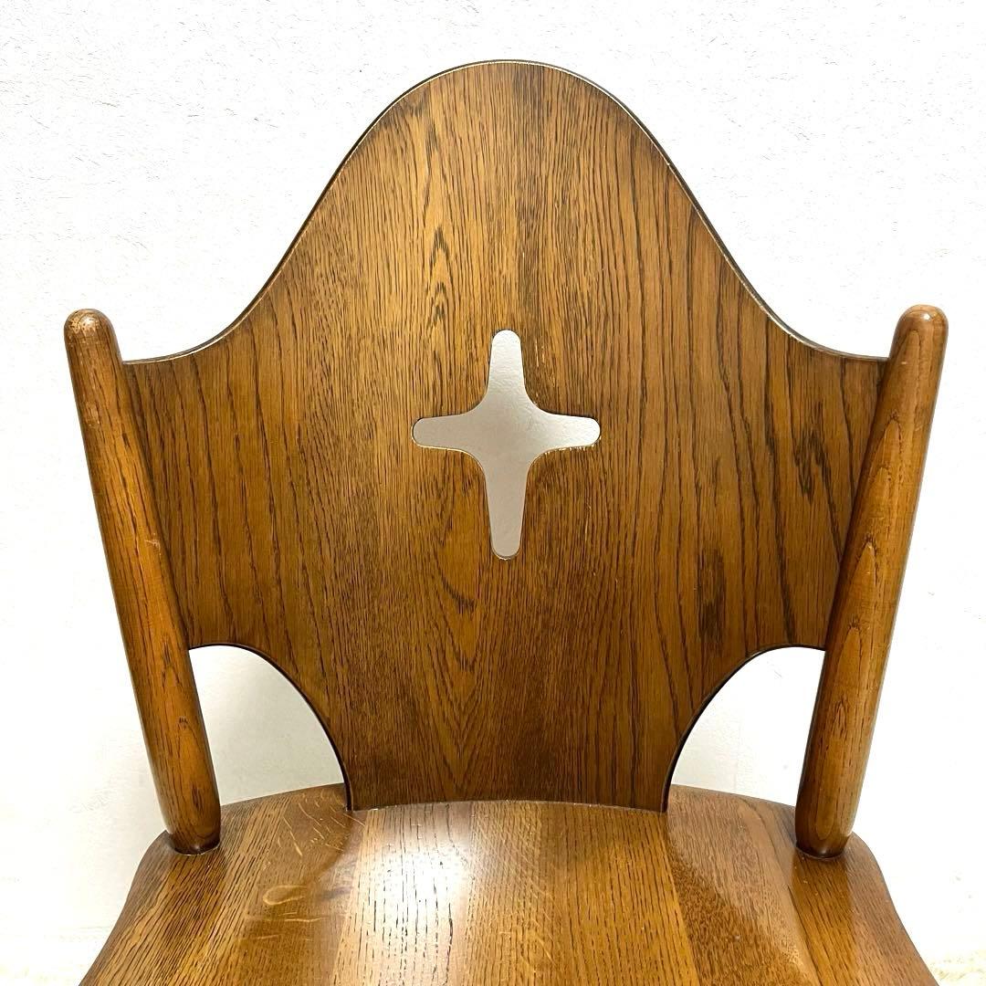 ヴィンテージ WINDS 太平 チャーチチェア ダイニングチェア 飛騨家具 2脚