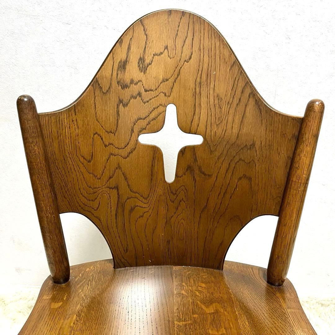 ヴィンテージ WINDS 太平 チャーチチェア ダイニングチェア 飛騨家具 2脚