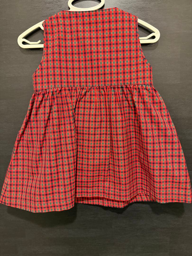 ｍfamiliar ファミリア ジャンバースカート サイズ80 現行品♡