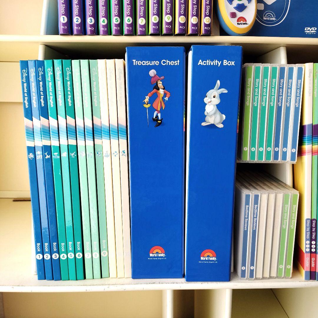 最新版 未使用多数 メインプログラム フルセット DWE　ディズニー英語システム