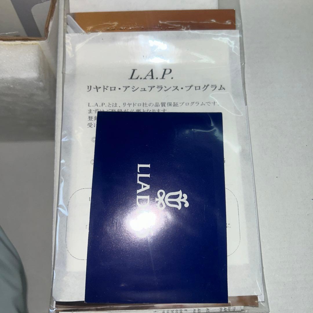 【新品近】リヤドロ LLADRO  「春のお庭にかえって」　箱付き