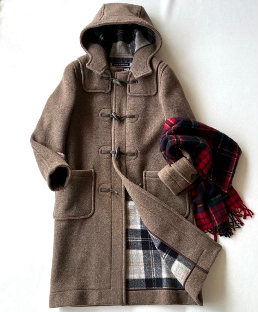 ロンドントラディション 定価4,4万 イギリス製上質メルトンウールダッフルコート