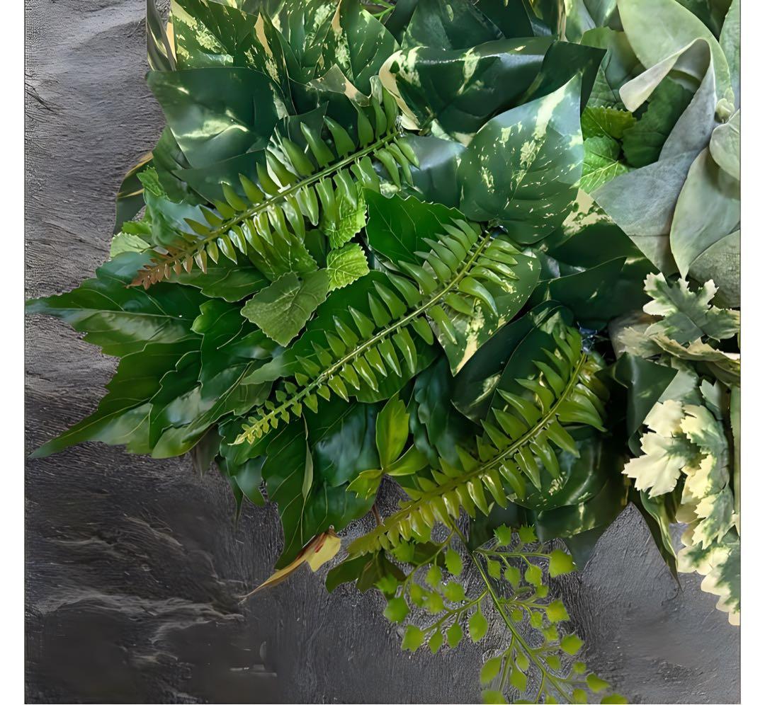 光触媒　人工観葉植物　ウォールグリーン　フェイクグリーン　壁掛け　851591