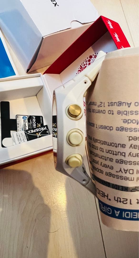 セイコー PROSPEX アルプスの少女ハイジ ユキちゃん 限定モデル 腕時計